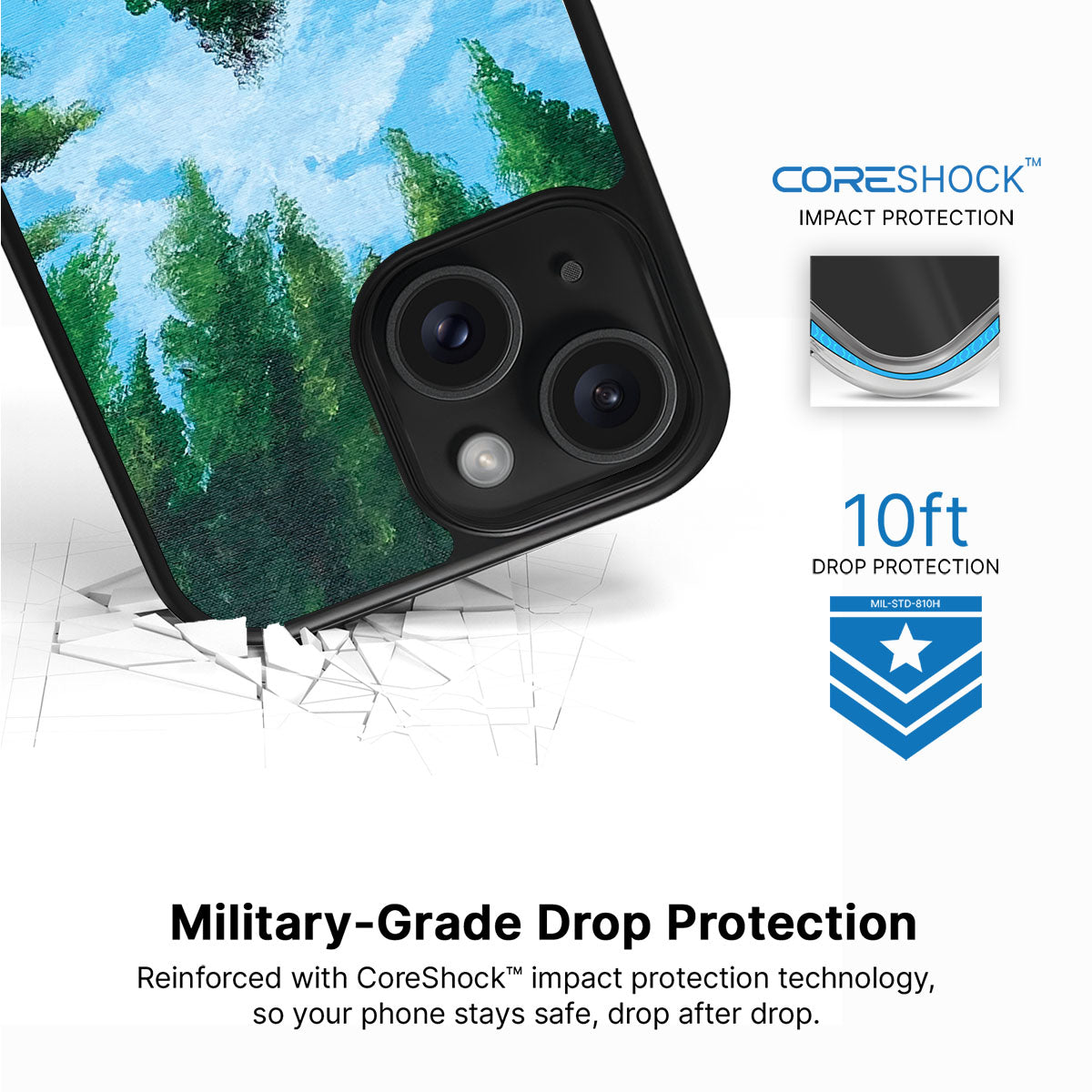 Forest Bathing - iPhone 15 Plus Case #case type_core (magsafe), #case type_core (non magsafe)