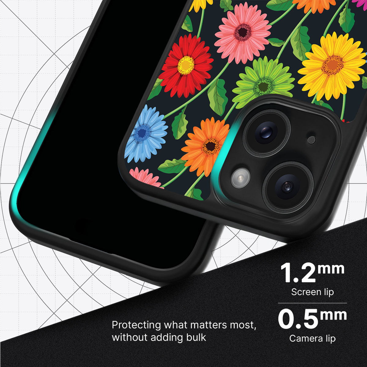 Gerbera Bloom - iPhone 15 Plus Case #case type_core (magsafe), #case type_core (non magsafe)