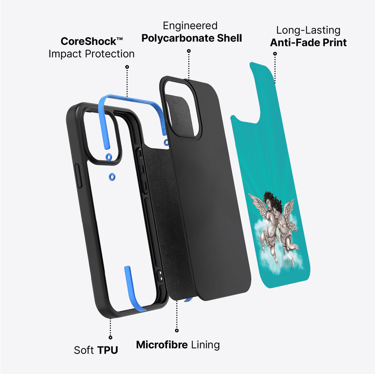 Guardian Angels - iPhone 15 Plus Case #case type_core (non magsafe)