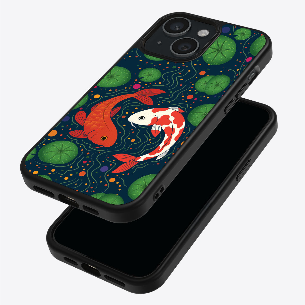 Koi Fish - iPhone 15 Plus Case, #case type_core (magsafe), #case type_core (non magsafe)