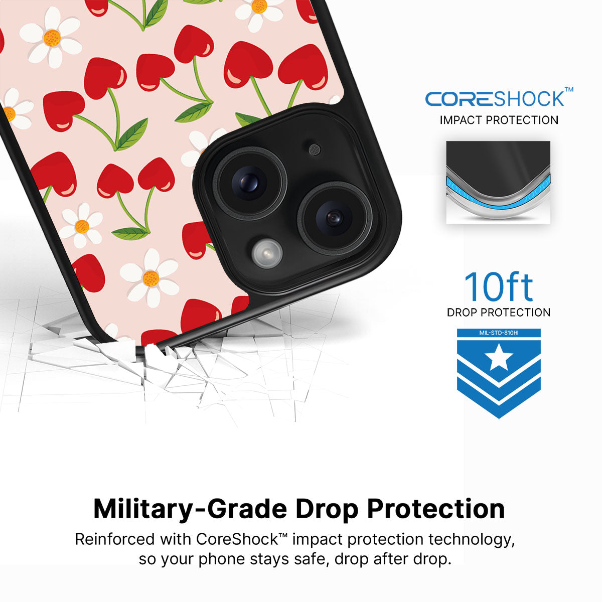 Love Cherry - iPhone 15 Plus Case #case type_core (magsafe), #case type_core (non magsafe)