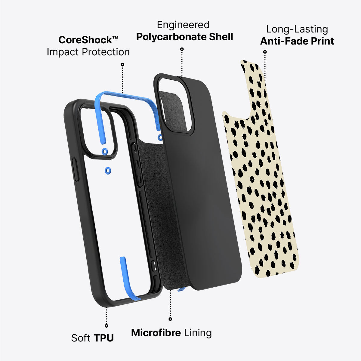 Luxe Beige - iPhone 15 Plus Case #case type_core (non magsafe)