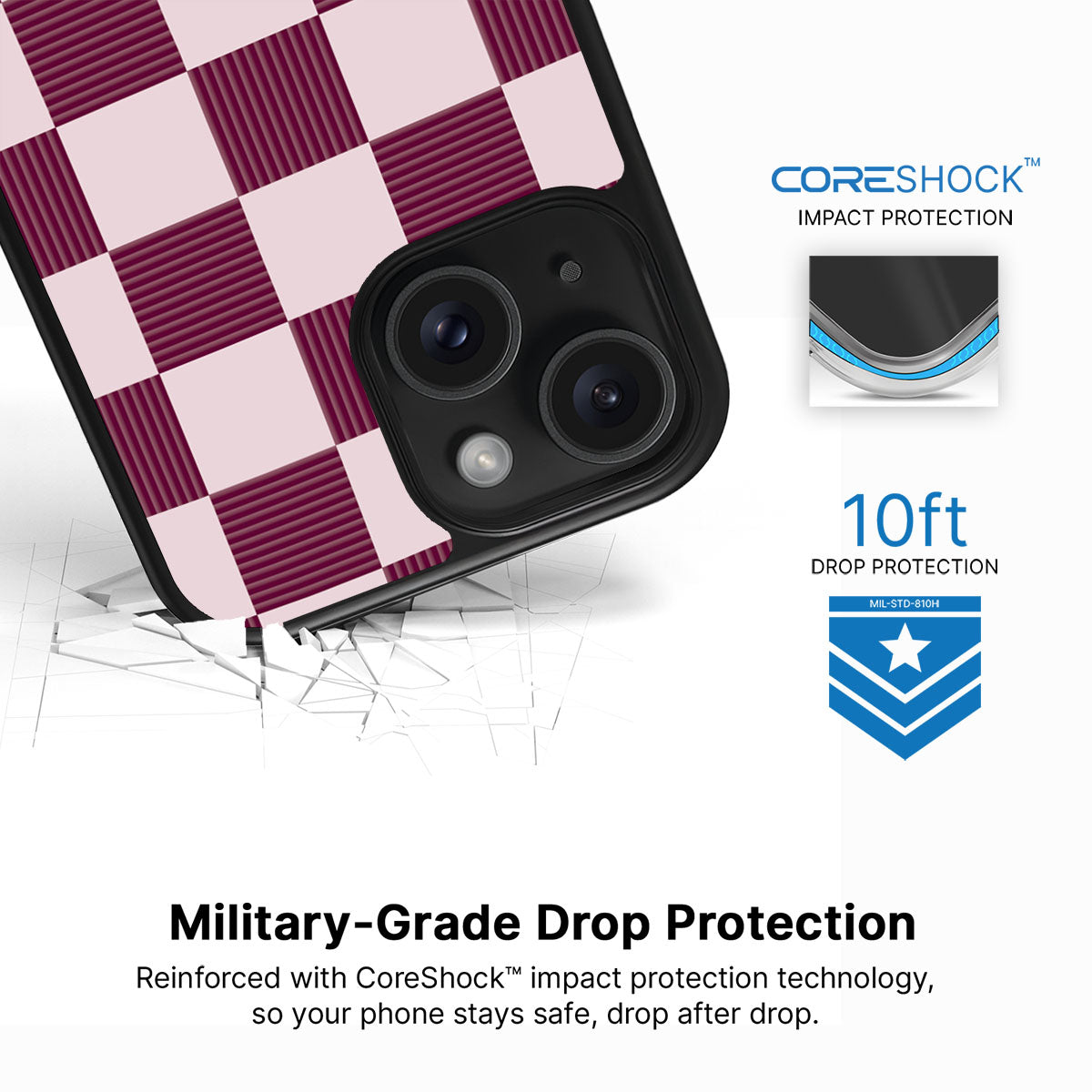 Majestic Mosaic - iPhone 15 Plus Case #case type_core (magsafe), #case type_core (non magsafe)