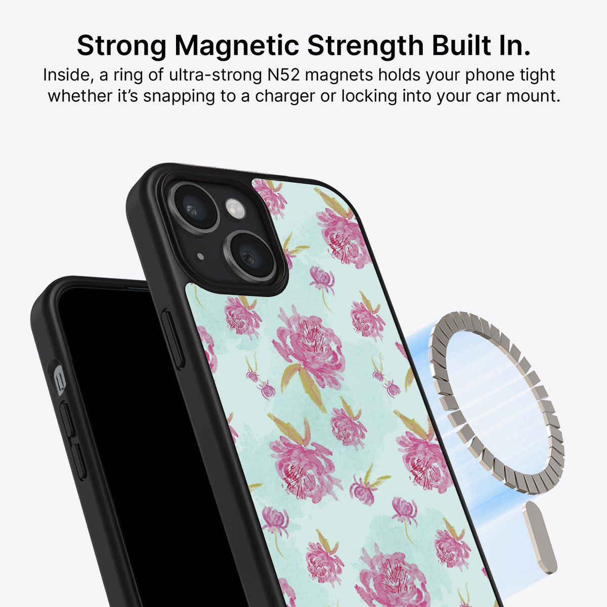 Rose Impressions - iPhone 15 Plus Case #case type_core (magsafe)