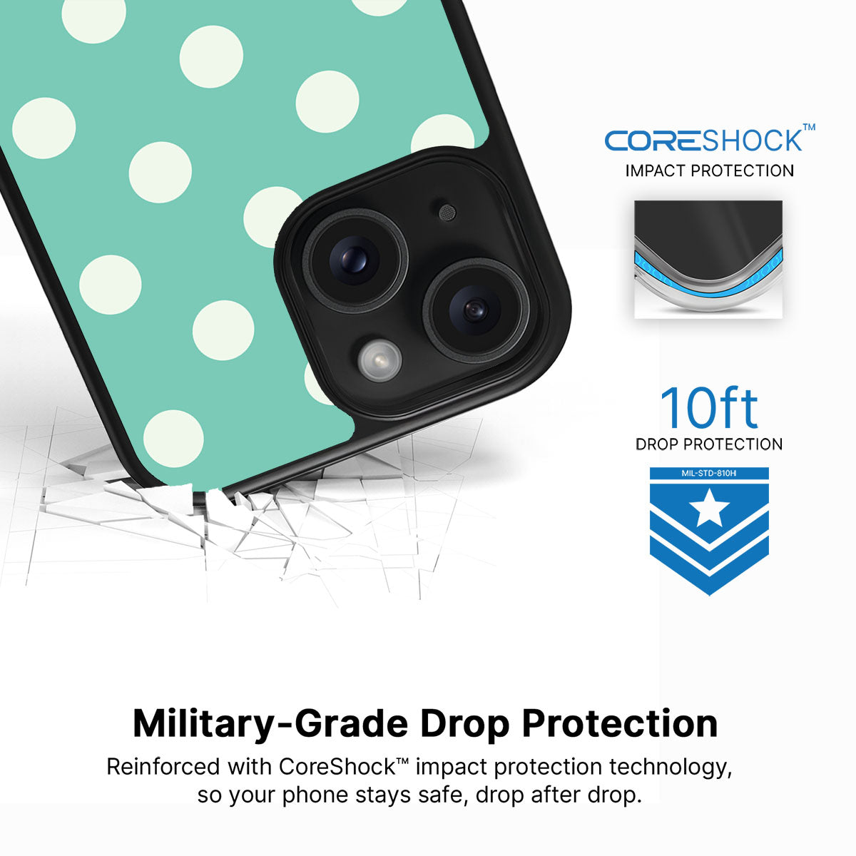 Sea Mist - iPhone 15 Plus Case #case type_core (magsafe), #case type_core (non magsafe)