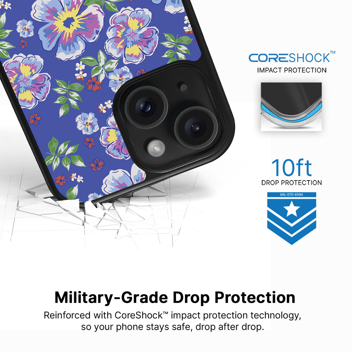 Wild Ditsy - iPhone 15 Plus Case #case type_core (magsafe), #case type_core (non magsafe)