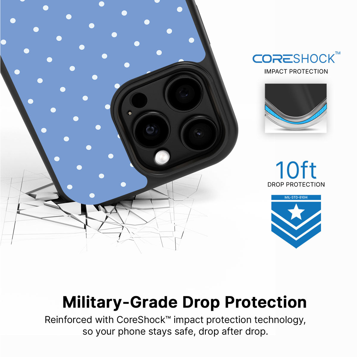 Azurelle - iPhone 15 Pro Case #case type_core (magsafe), #case type_core (non magsafe)