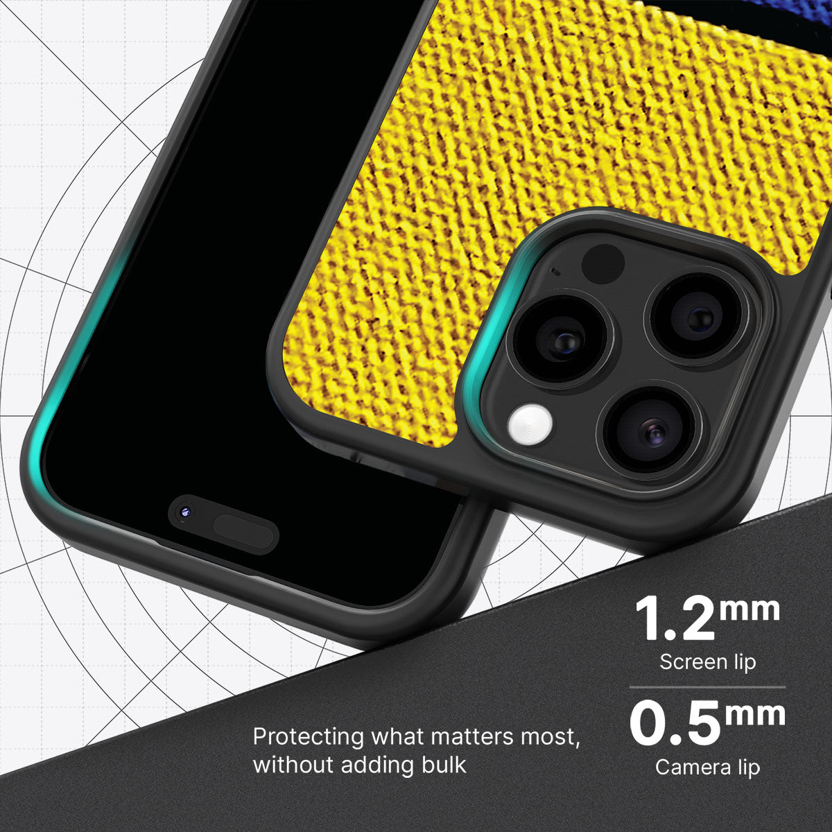 Bauhaus Blocks - iPhone 15 Pro Case #case type_core (magsafe), #case type_core (non magsafe)