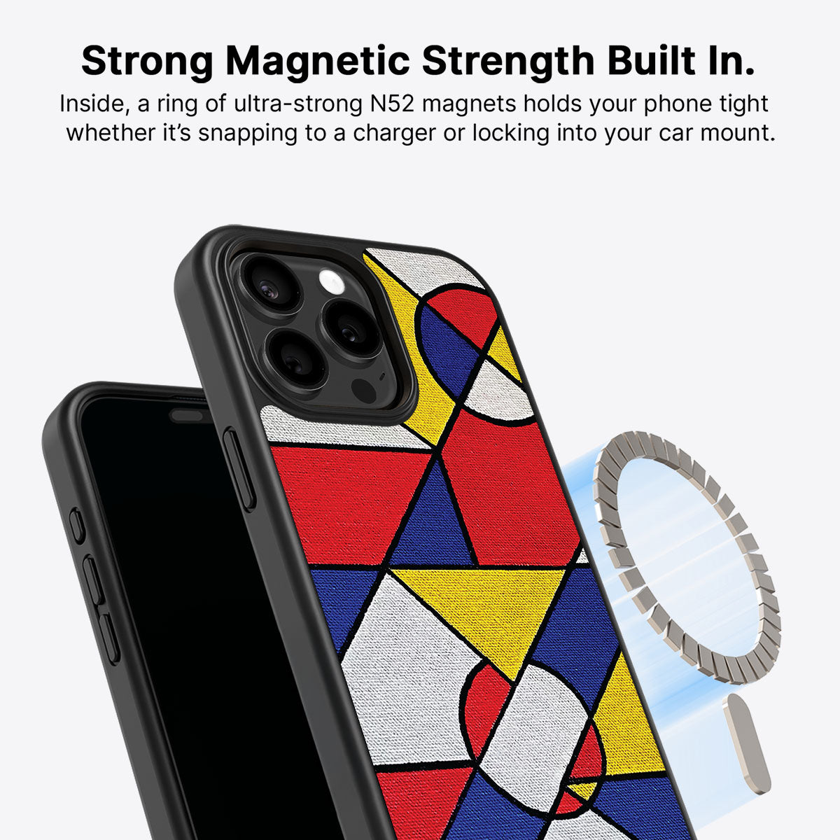 Bauhaus Proper - iPhone 15 Pro Case #case type_core (magsafe)