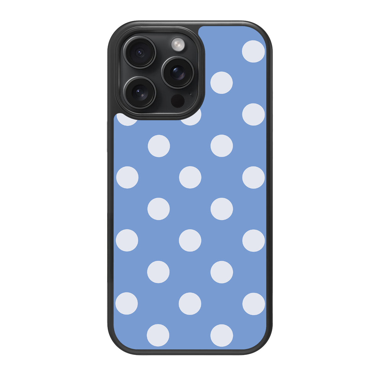 Cloud Blue design back view – iPhone 15 Pro case