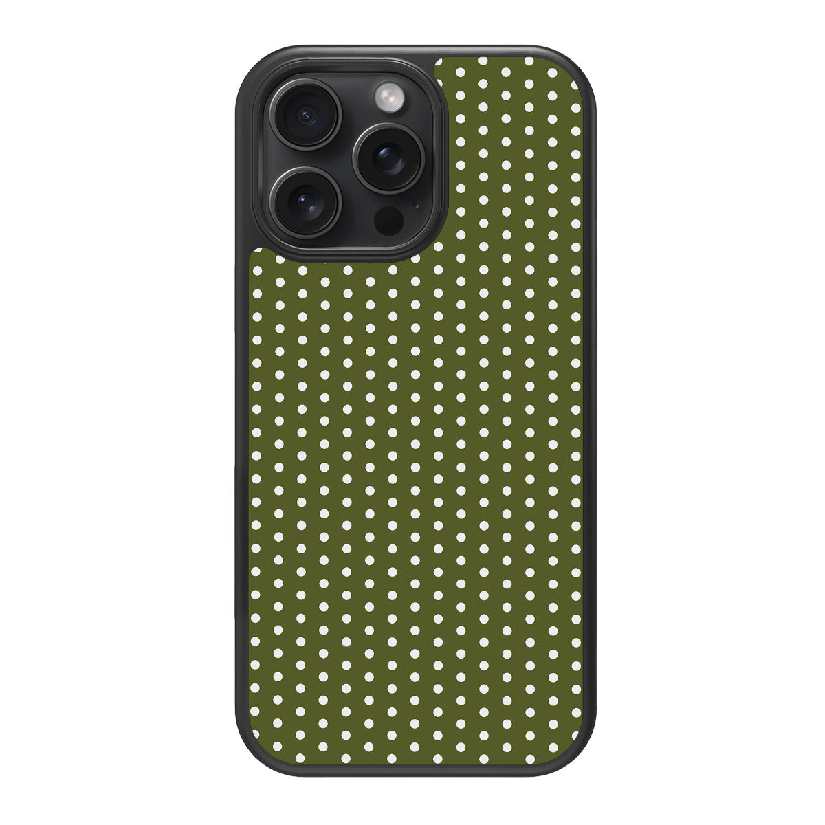 Forest Mesh design back view – iPhone 15 Pro case