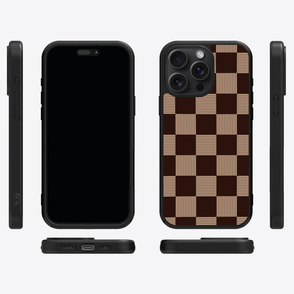 Latte Check - iPhone 15 Pro Case #case type_core (magsafe), #case type_core (non magsafe)