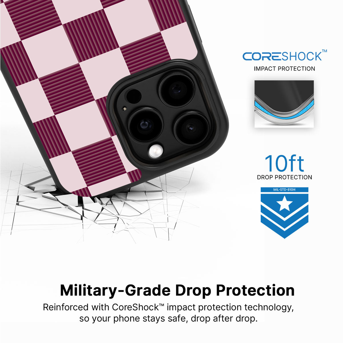 Majestic Mosaic - iPhone 15 Pro Case #case type_core (magsafe), #case type_core (non magsafe)