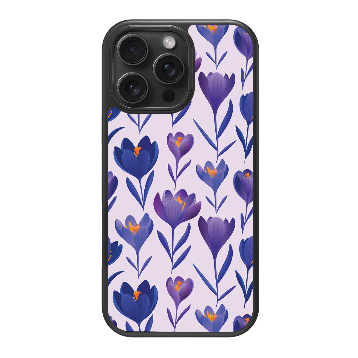 Midnight Crocus - iPhone 15 Pro Case #case type_core (magsafe), #case type_core (non magsafe)