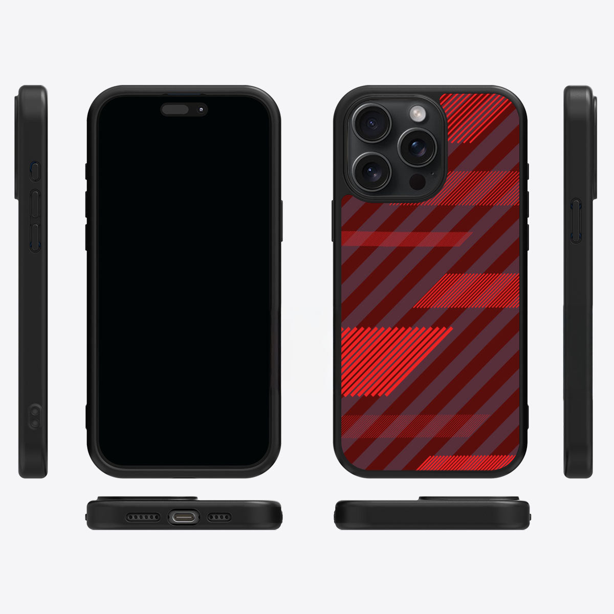 Orange Twill Play - iPhone 15 Pro Case #case type_core (magsafe), #case type_core (non magsafe)