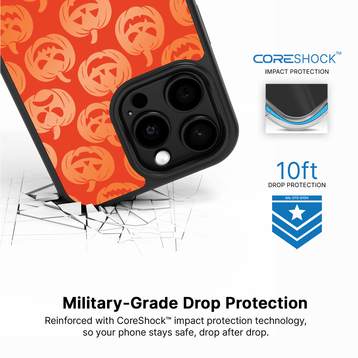 Pumpkin Parade - iPhone 15 Pro Case #case type_core (magsafe), #case type_core (non magsafe)