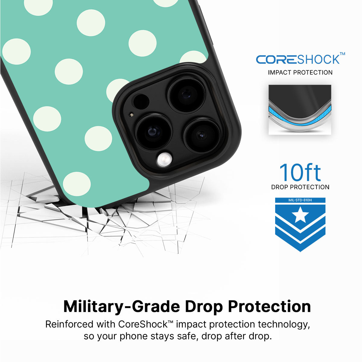 Sea Mist - iPhone 15 Pro Case #case type_core (magsafe), #case type_core (non magsafe)