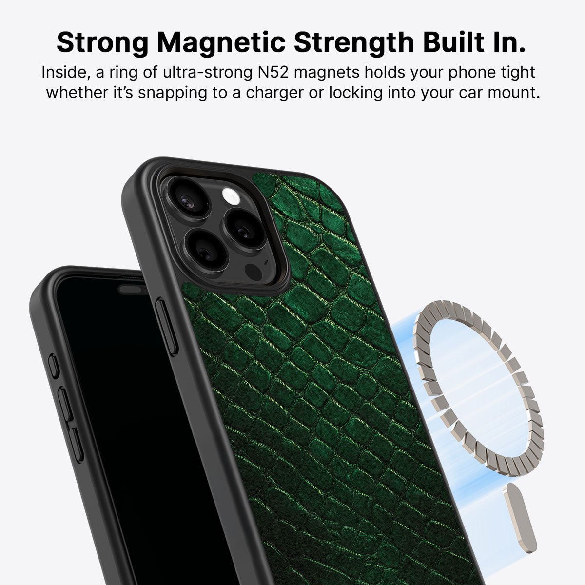 Slytherin Senses - iPhone 15 Pro Case #case type_core (magsafe)