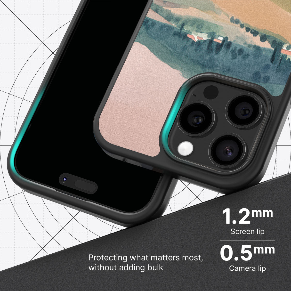Tuscan Holiday slim iPhone 15 Pro phone case
