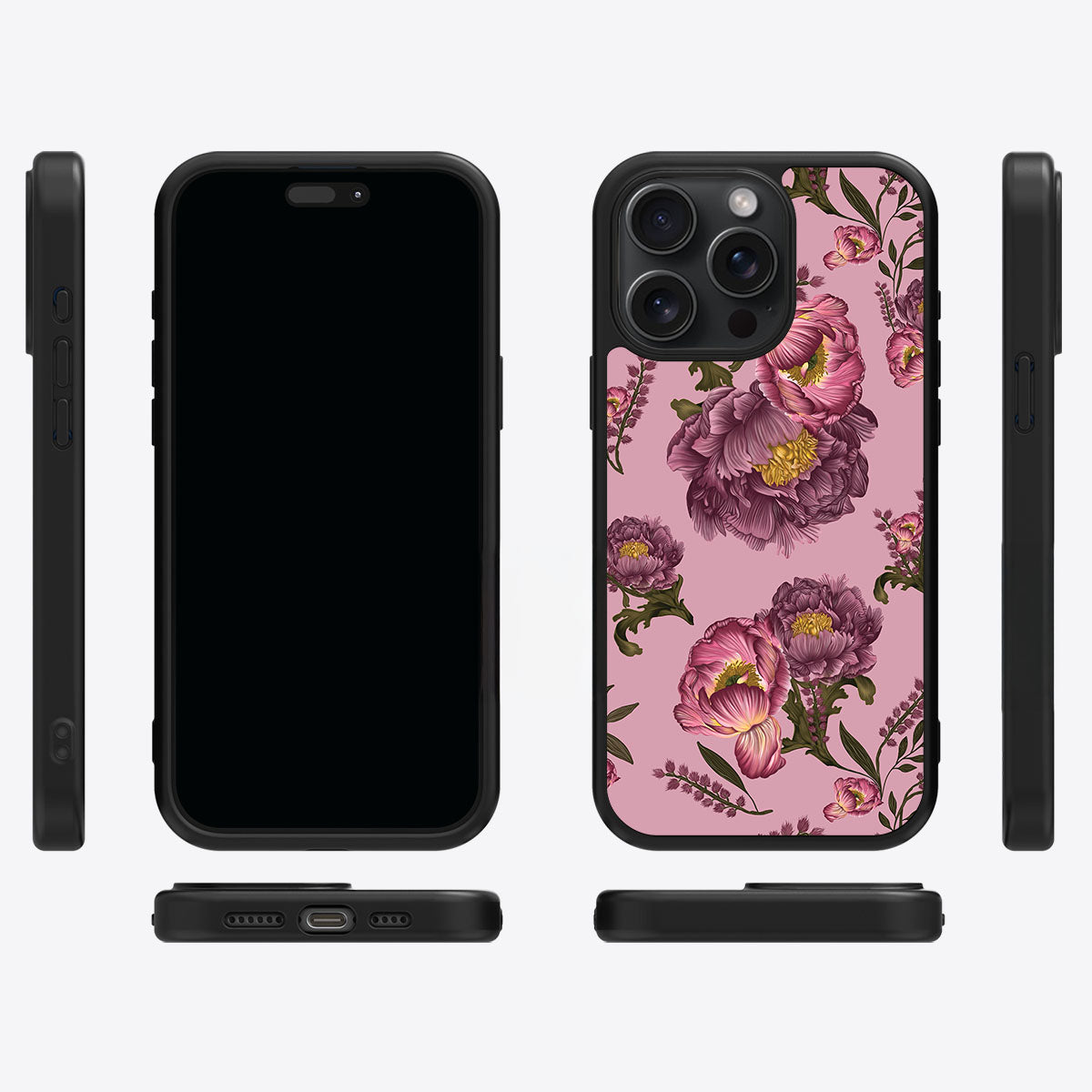 Vintage Blossoms - iPhone 15 Pro Case #case type_core (magsafe), #case type_core (non magsafe)
