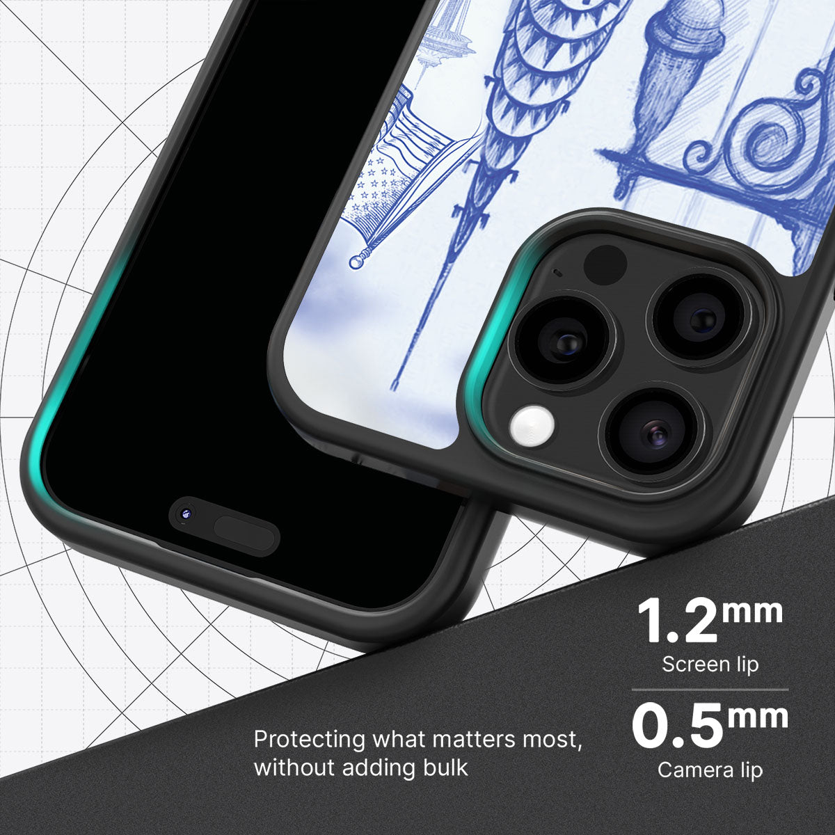 American Dream - iPhone 15 Pro Max Case #case type_core (magsafe), #case type_core (non magsafe)