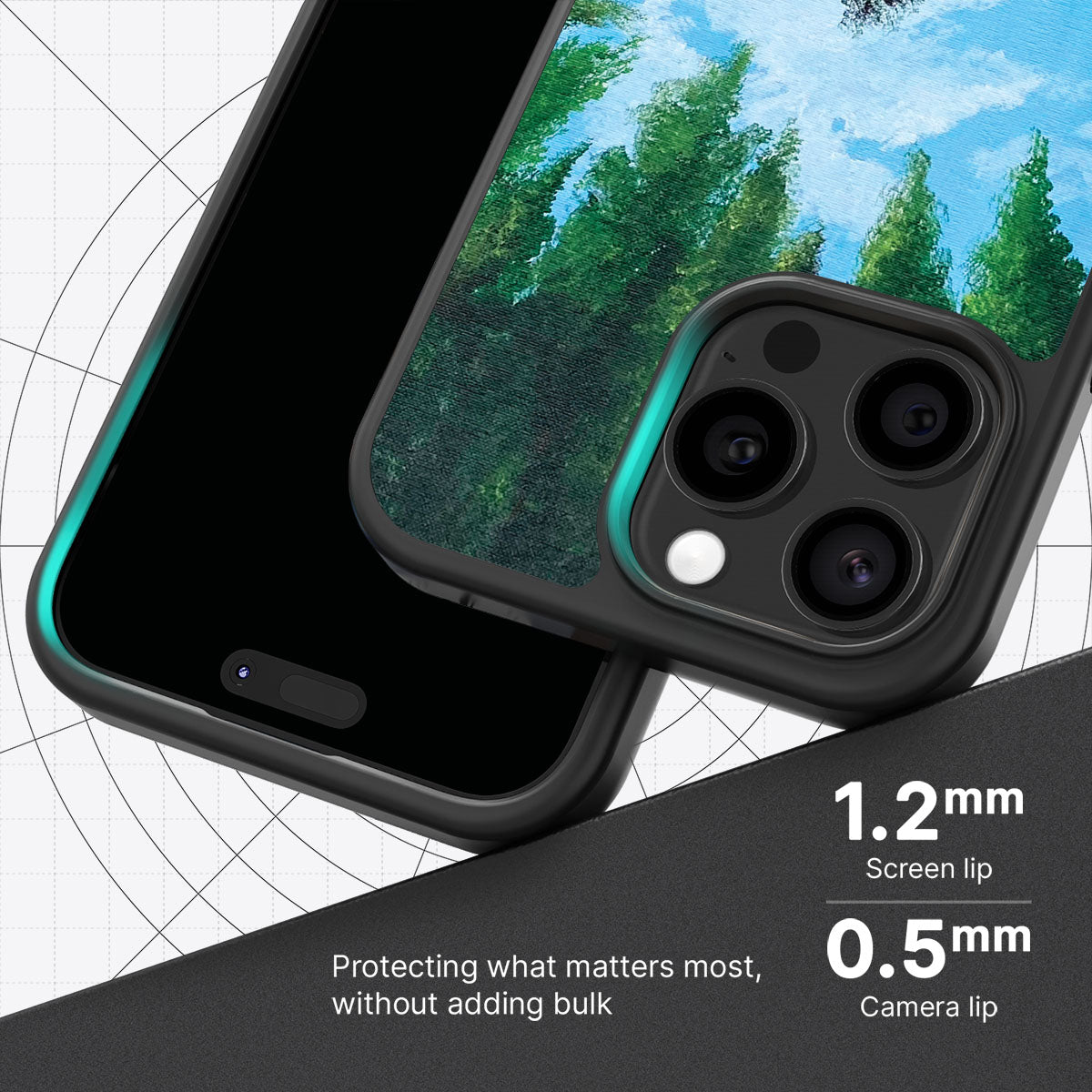 Forest Bathing - iPhone 15 Pro Max Case #case type_core (magsafe), #case type_core (non magsafe)