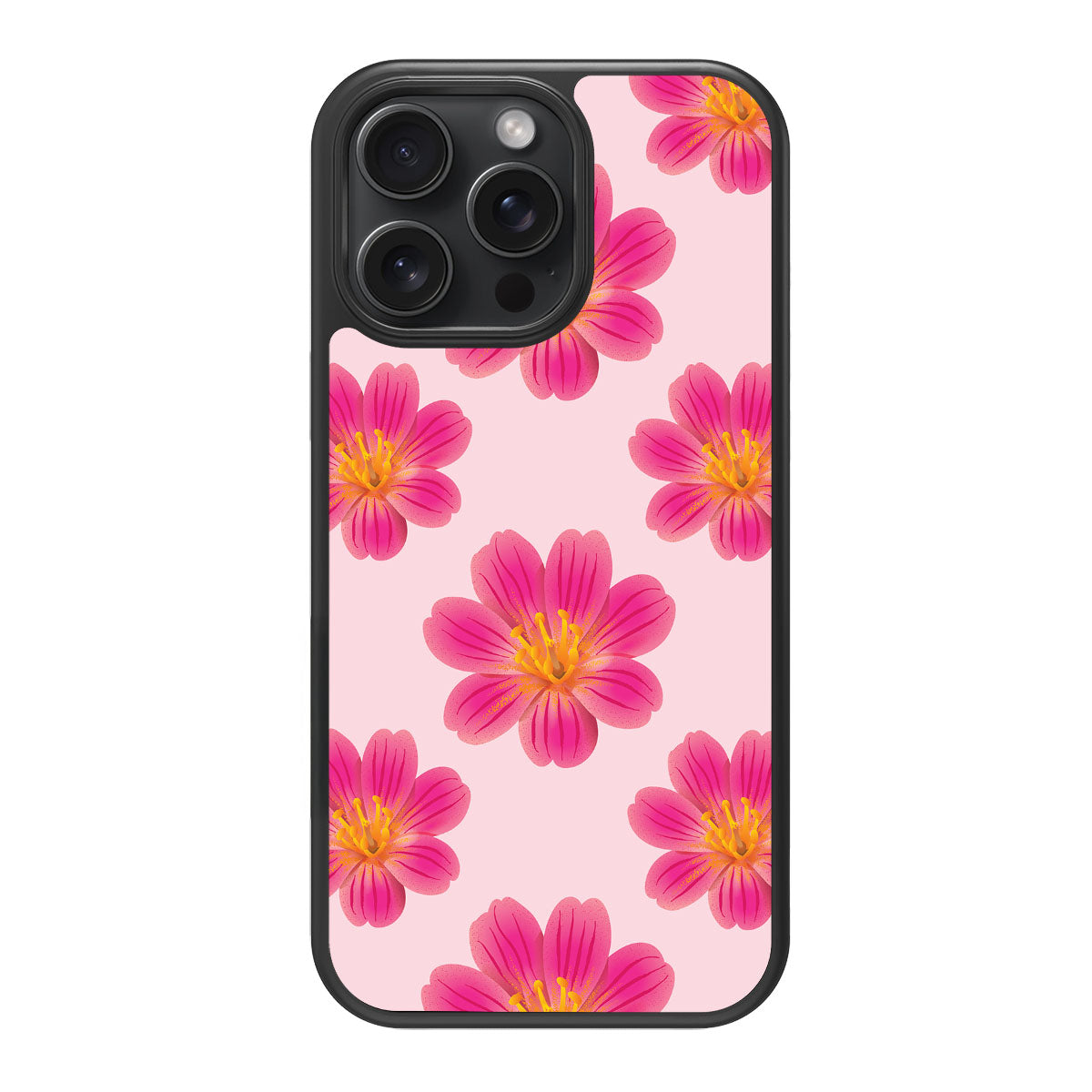 Lewisia Cotyledon - iPhone 15 Pro Max Case #case type_core (magsafe), #case type_core (non magsafe)