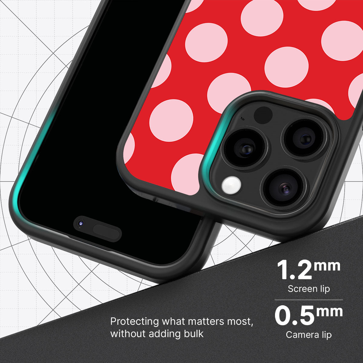 Rouge Blush - iPhone 15 Pro Max Case #case type_core (magsafe), #case type_core (non magsafe)