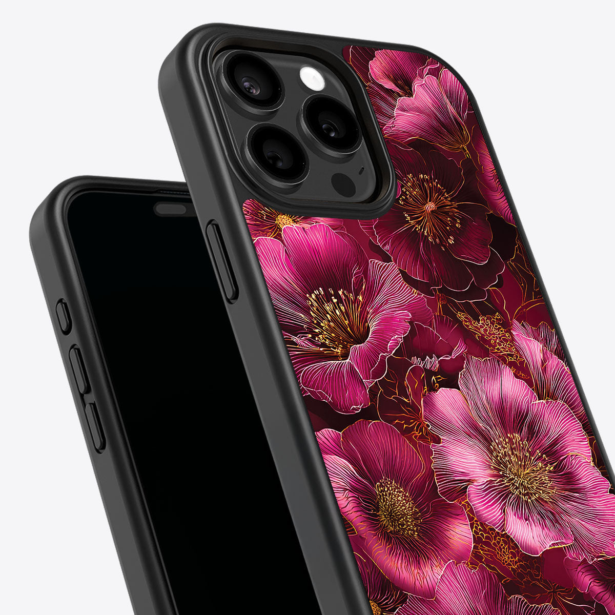 Ruby Flora - iPhone 15 Pro Max Case #case type_core (non magsafe)