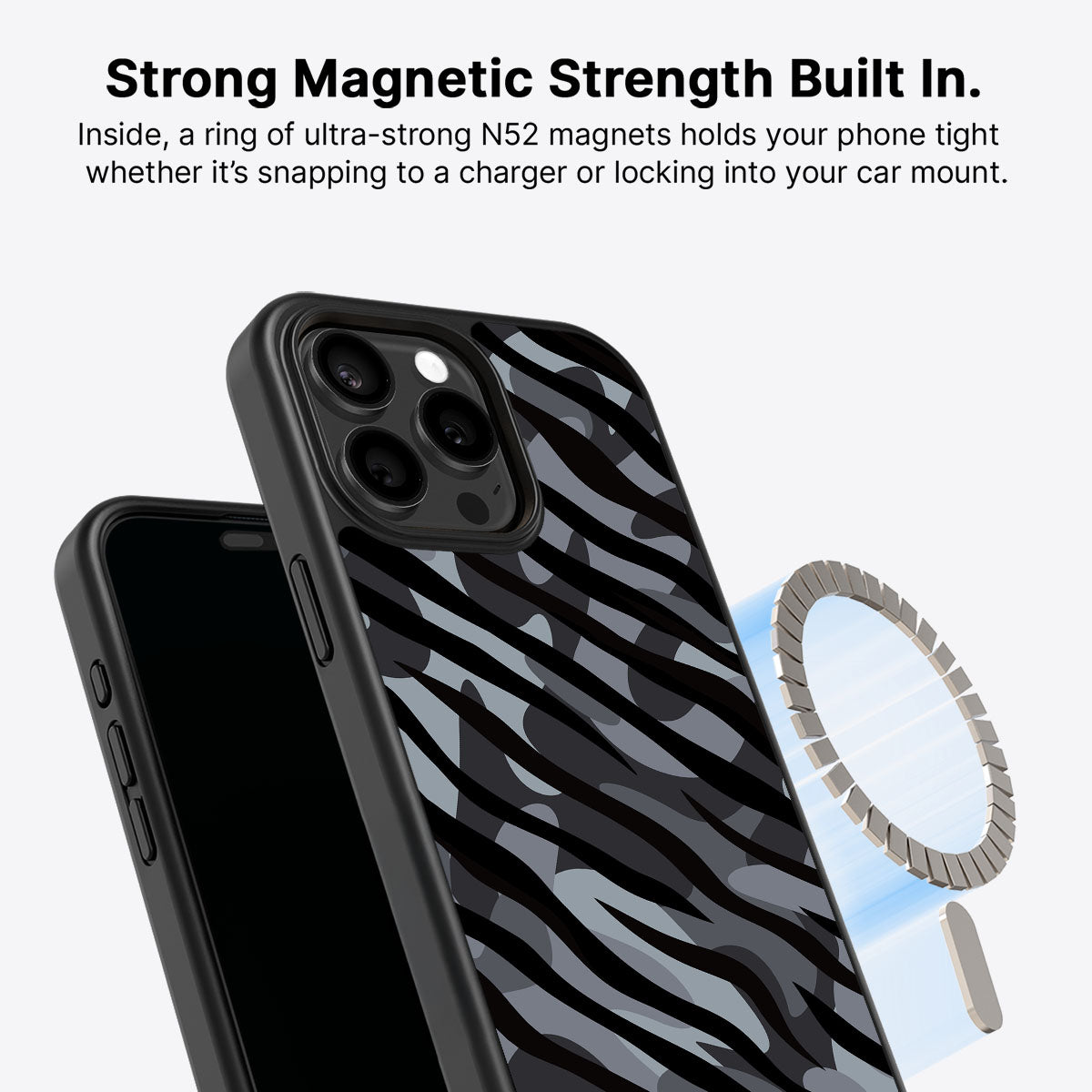 Stealth Camo - iPhone 15 Pro Max Case, #case type_core (magsafe)