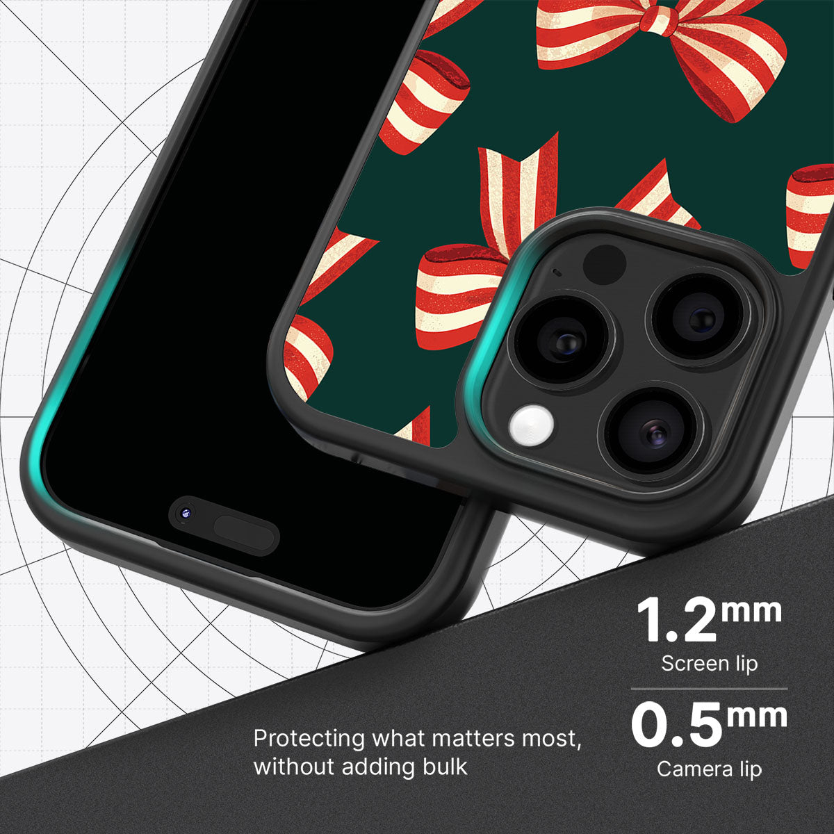 Velvet Ribbon - iPhone 15 Pro Max Case #case type_core (magsafe), #case type_core (non magsafe)