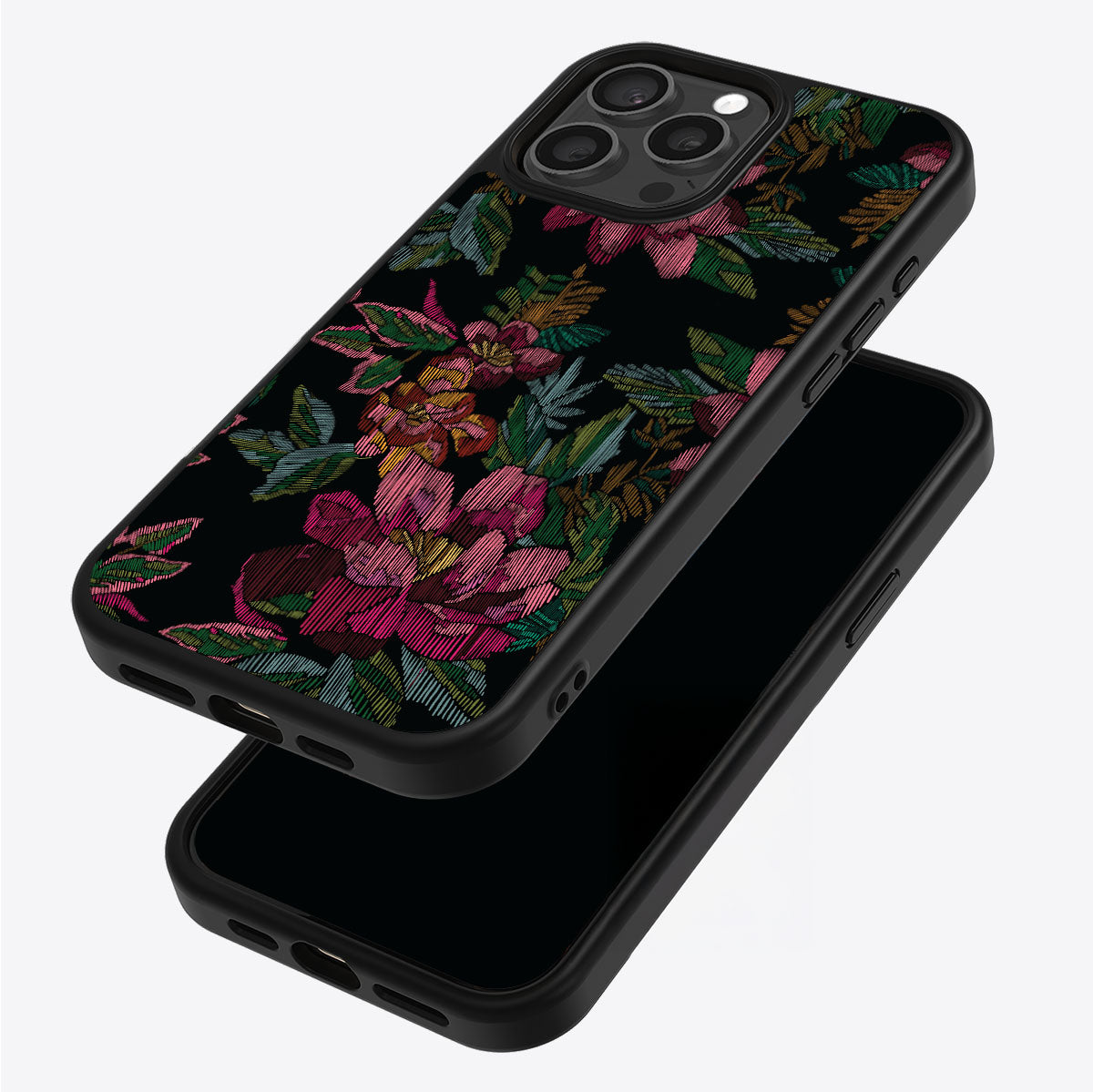 Woven Blooms - iPhone 15 Pro Max Case #case type_core (magsafe), #case type_core (non magsafe)