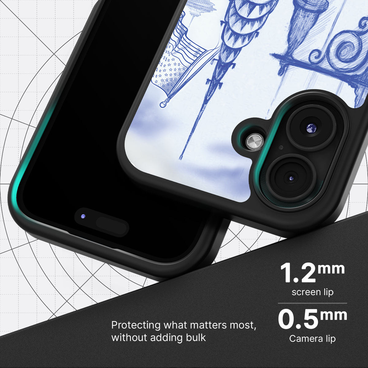 American Dream - iPhone 16 Case #case type_core (magsafe), #case type_core (non magsafe)