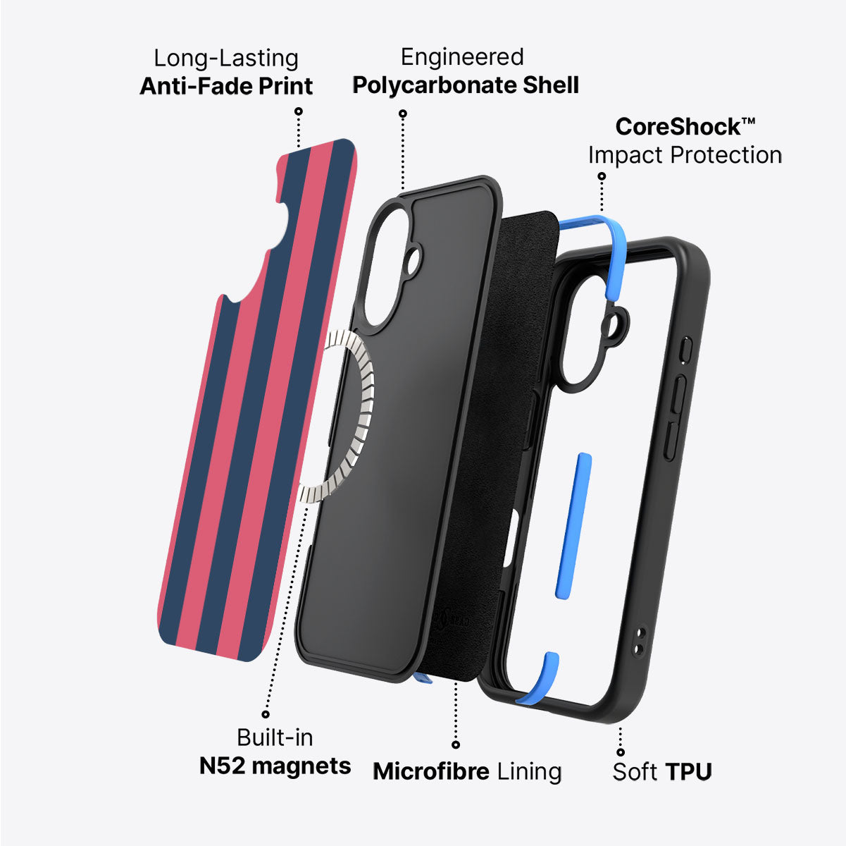 Beach Towel - iPhone 16 Case #case type_core (magsafe)