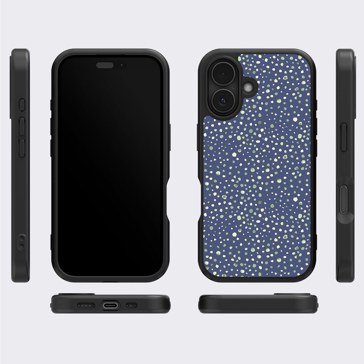 Blue Spring Dew - iPhone 16 Case #case type_core (magsafe), #case type_core (non magsafe)
