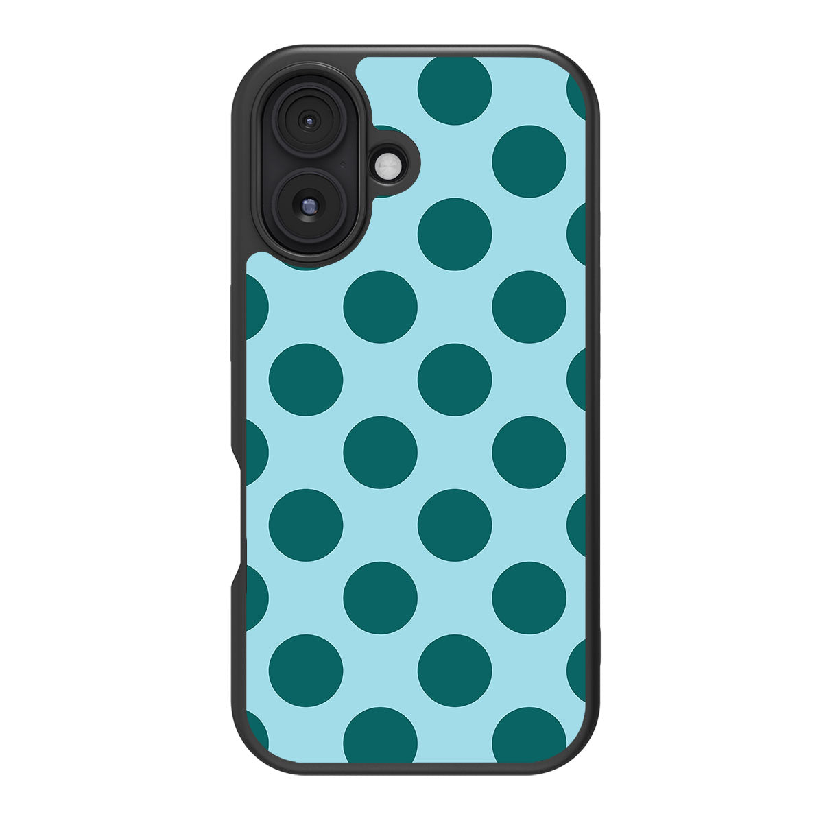 Coral Bed design back view – iPhone 16 case