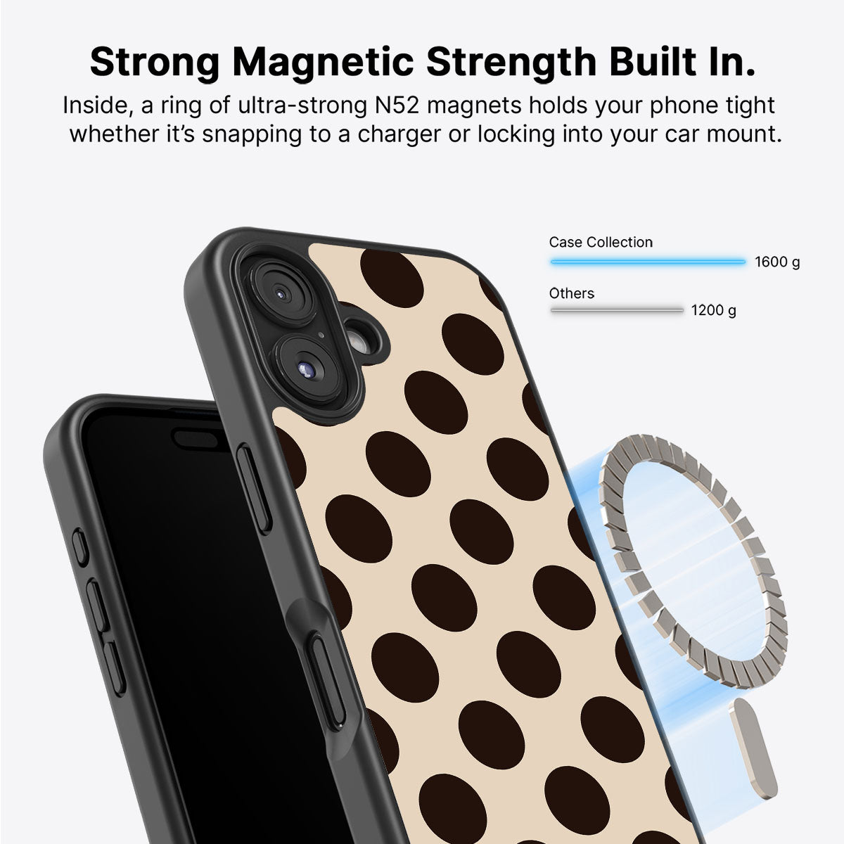 iPhone 16 MagSafe case – Desert Beetles design