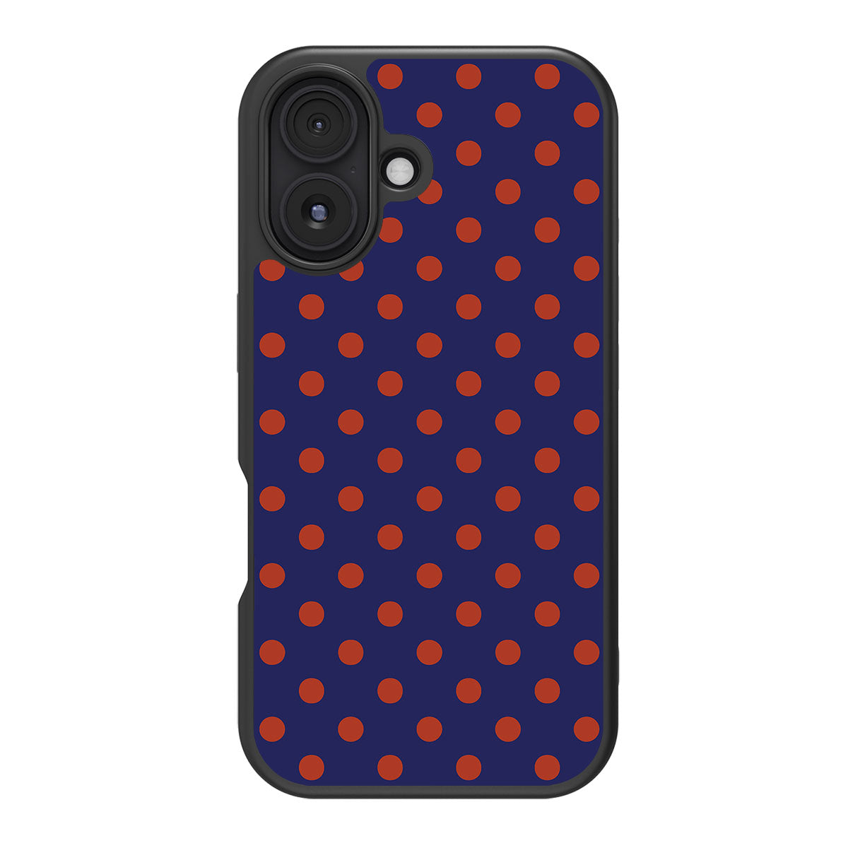 Fiery Instinct design back view – iPhone 16 case