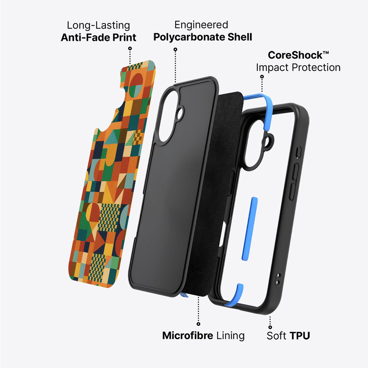 Fitting In - iPhone 16 Case #case type_core (non magsafe)
