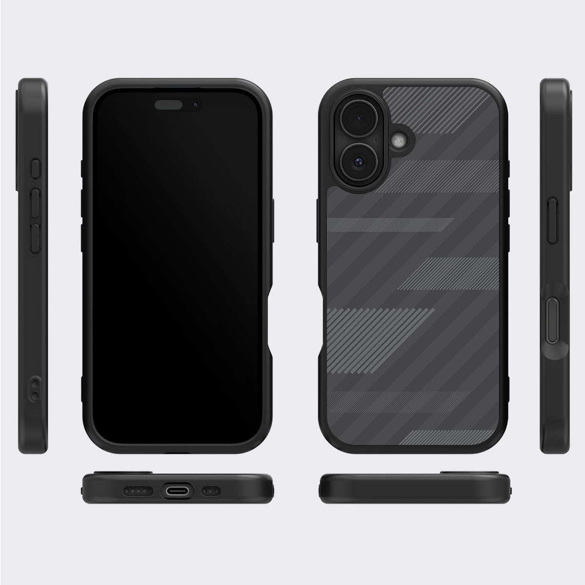 Gray Twill Play - iPhone 16 Case #case type_core (magsafe), #case type_core (non magsafe)