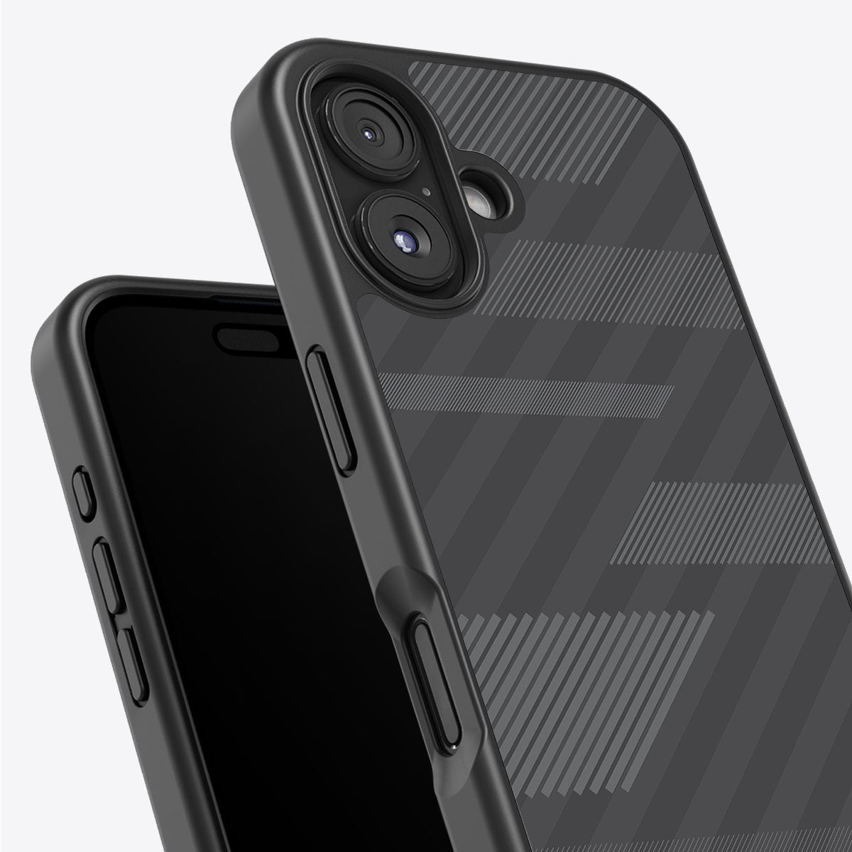 Gray Twill Play - iPhone 16 Case #case type_core (non magsafe)