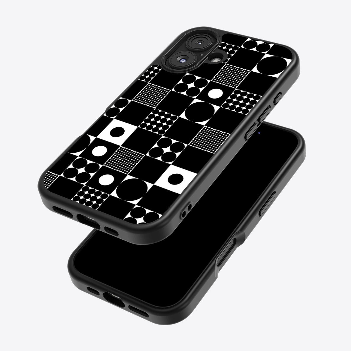 Grid and Orb - iPhone 16 Case #case type_core (magsafe), #case type_core (non magsafe)