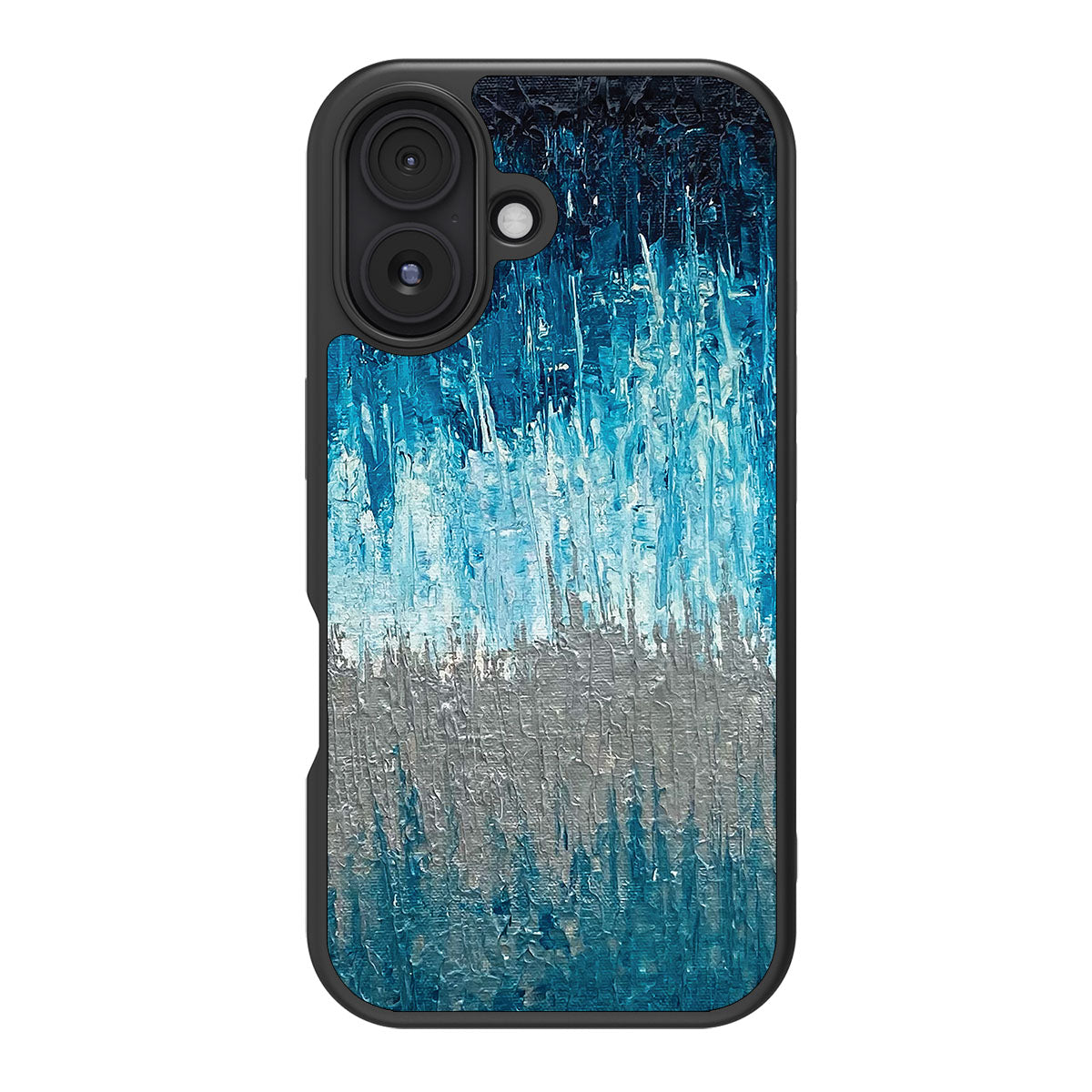 Impasto Tides - iPhone 16 Case #case type_core (magsafe), #case type_core (non magsafe)