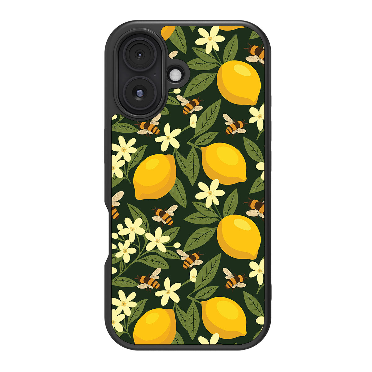 Lemon and Bees - iPhone 16 Case #case type_core (magsafe), #case type_core (non magsafe)