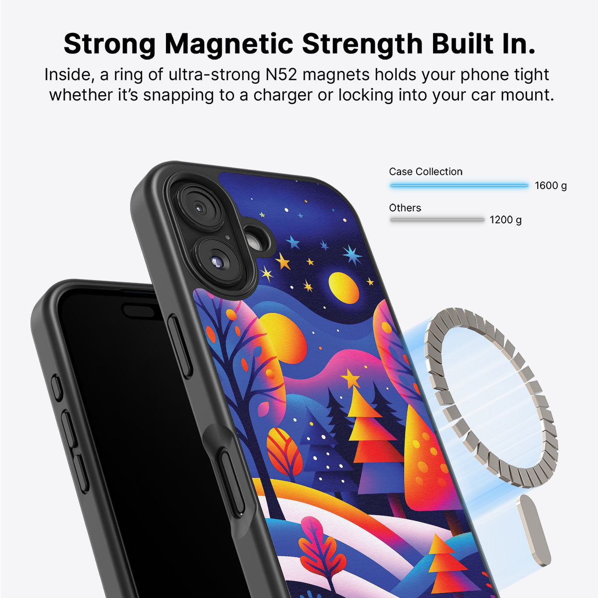 iPhone 16 MagSafe case – Luminous Joy design