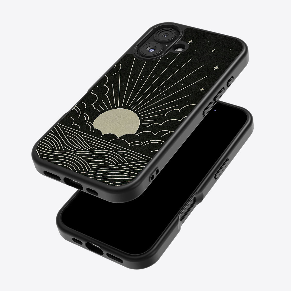 Moon Energy - iPhone 16 Case #case type_core (magsafe), #case type_core (non magsafe)