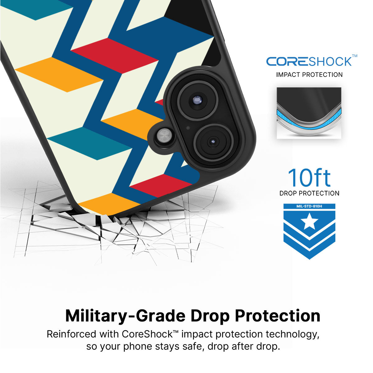 Morrocan Walk - iPhone 16 Case #case type_core (magsafe), #case type_core (non magsafe)