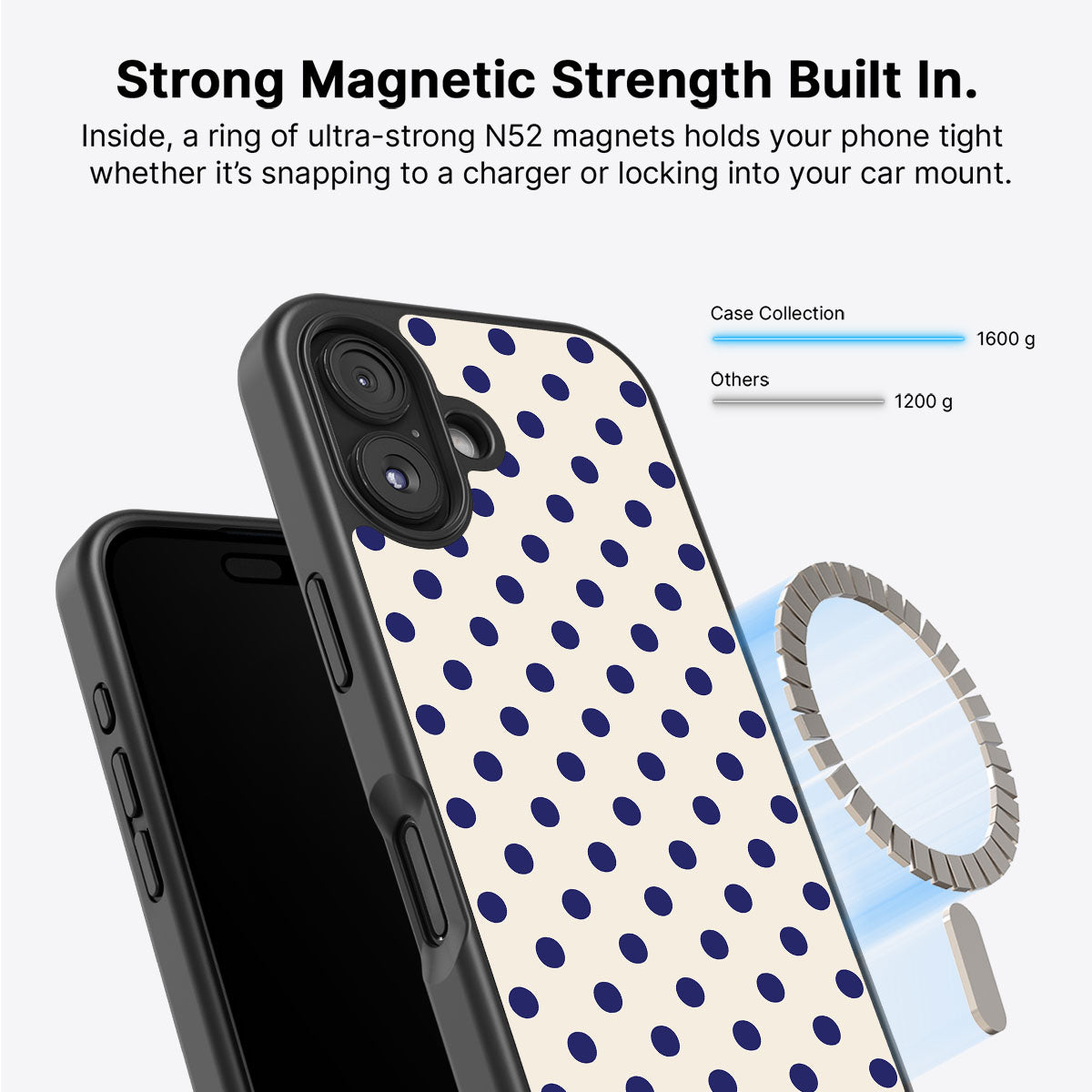 iPhone 16 MagSafe case – Naval Fun design