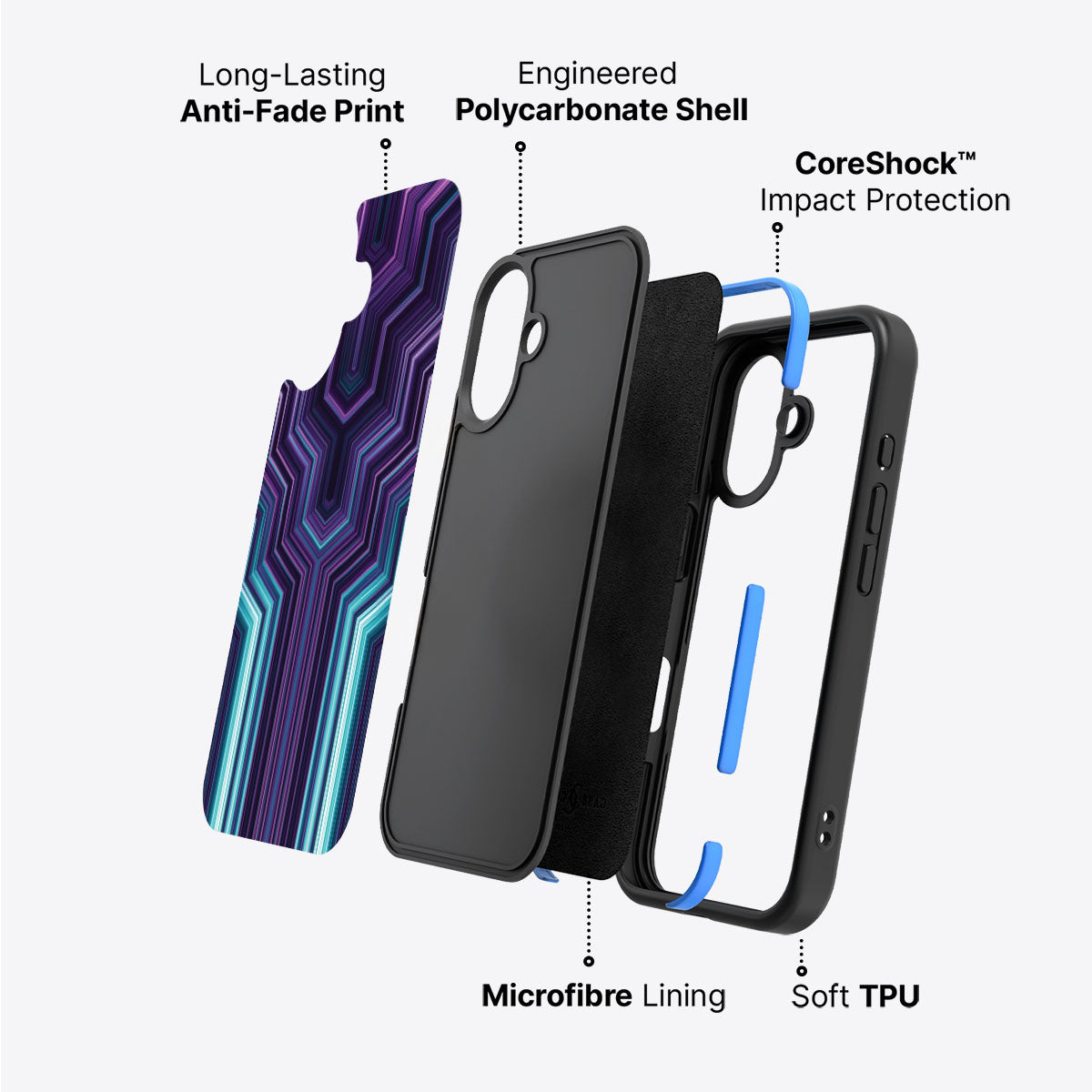 Neonverse - iPhone 16 Case #case type_core (non magsafe)