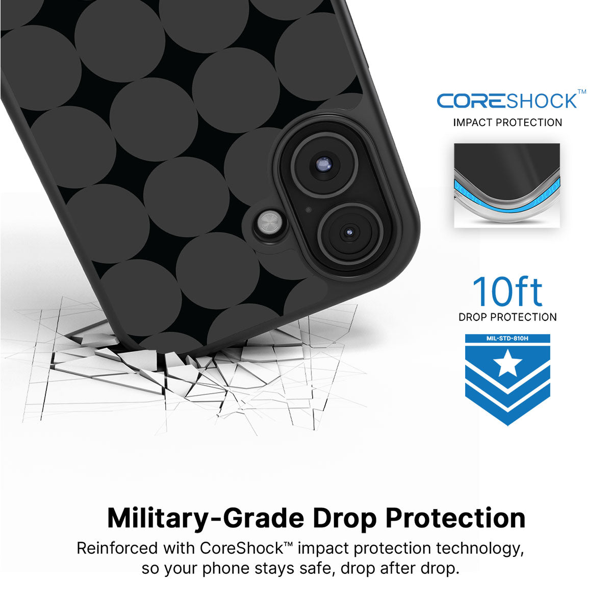 Night Eclipse - iPhone 16 Case #case type_core (magsafe), #case type_core (non magsafe)